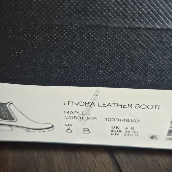 Coach Lenora leather booties 6M - Picture 9 of 11